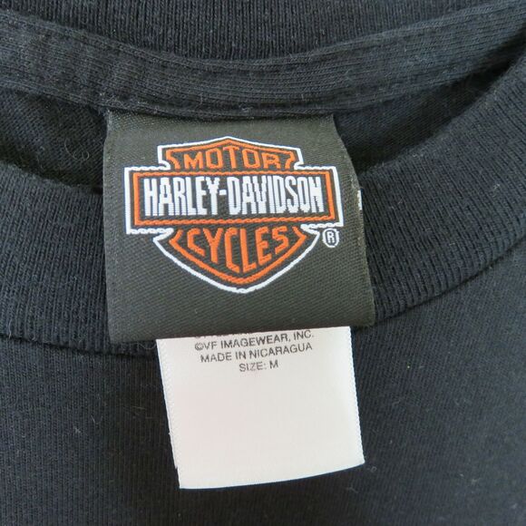 Harley-Davidson Outpost Pueblo CO Skull Pocket Sleeveless T Shirt - Men's Medium - Picture 7 of 9